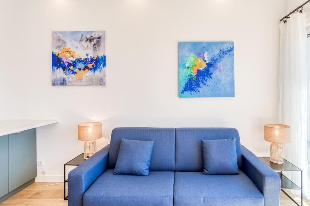 #43 Design Studio Terrace Ac Wifi Sea View 1Min Beach Nice Ngoại thất bức ảnh